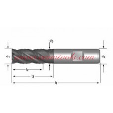 Roughing End Mill Dormer C428 Roughing End Mill Dormer C428